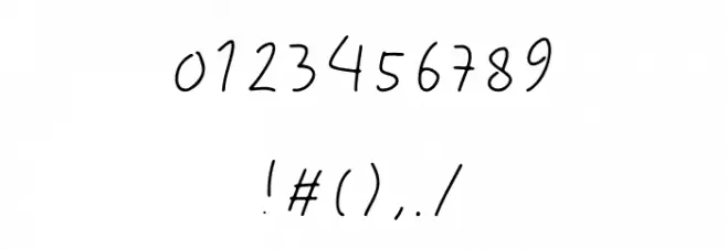 class wk Font OTHER CHARS