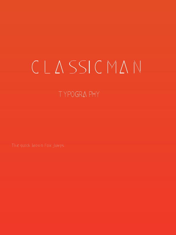 classicman Poster