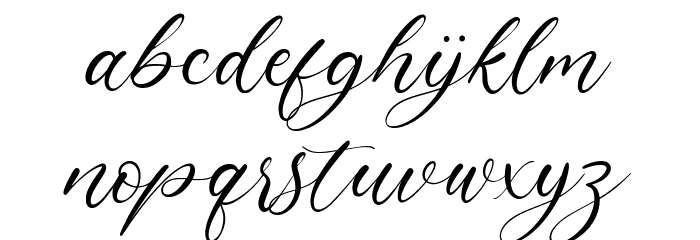 claytona Font LOWERCASE