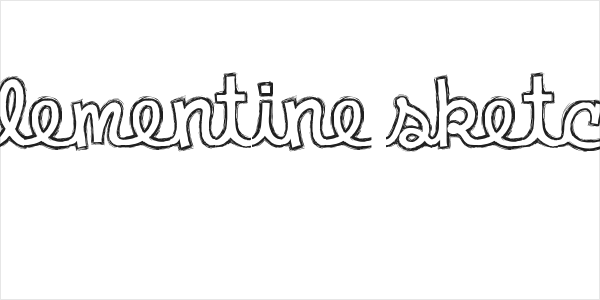 clementine sketch Logo