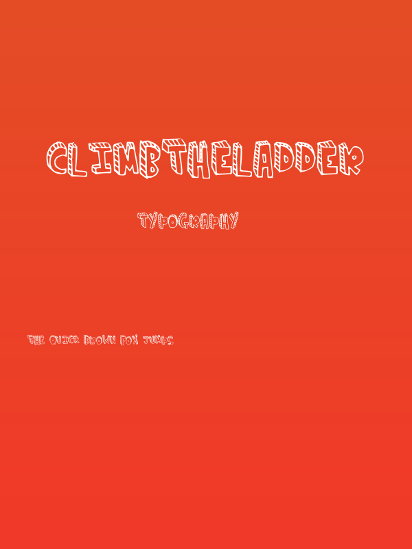 climbtheladder Poster