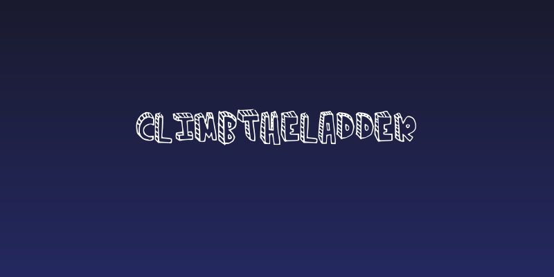 climbtheladder Social Header