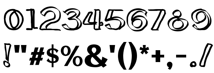 cloning Font OTHER CHARS