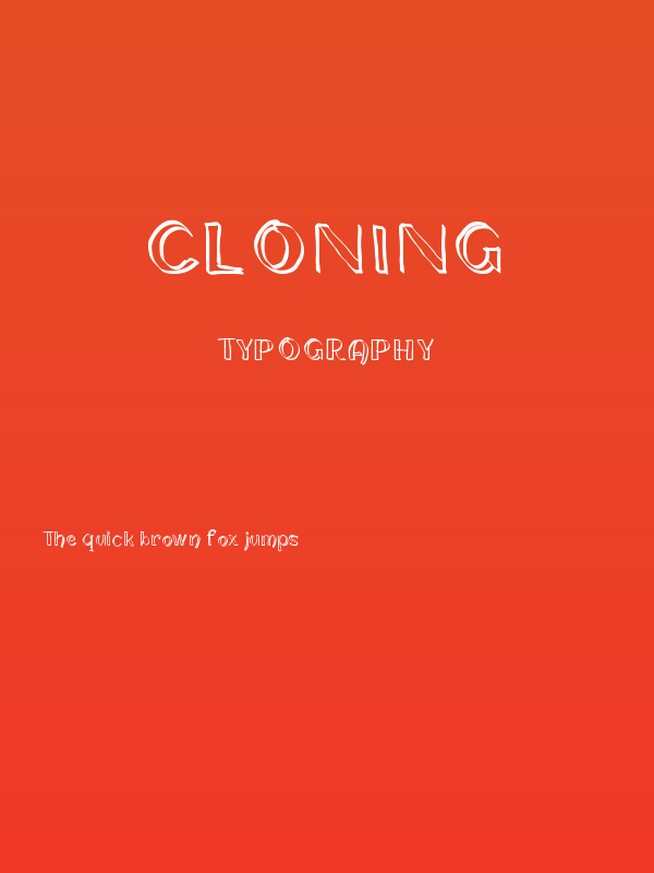 cloning Poster