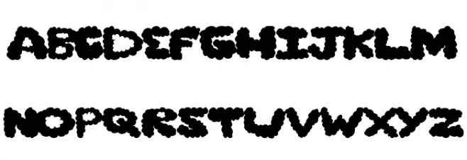 cloudstorm Schriftart Groß