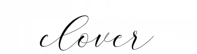 clover  Frei Schriftart Herunterladen