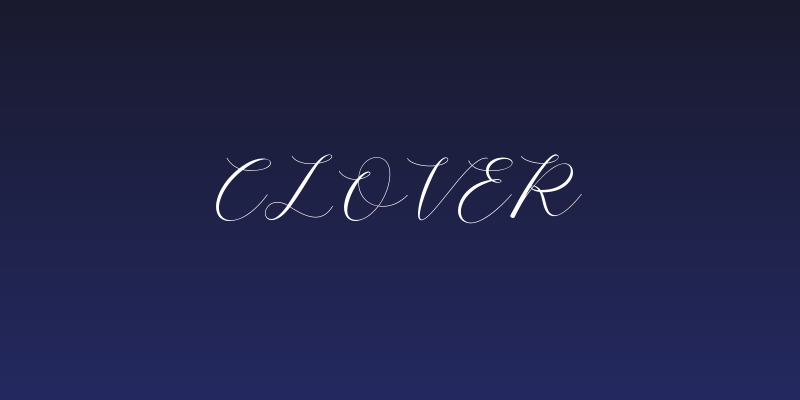 clover Social Header