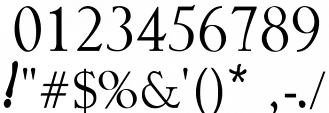 clovis cheury Font OTHER CHARS