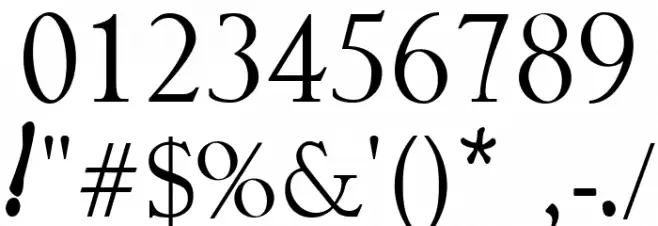 clovis cheury Font OTHER CHARS