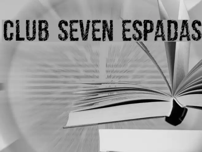 club seven espadas Font examples