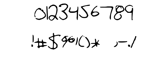 CMC Font OTHER CHARS