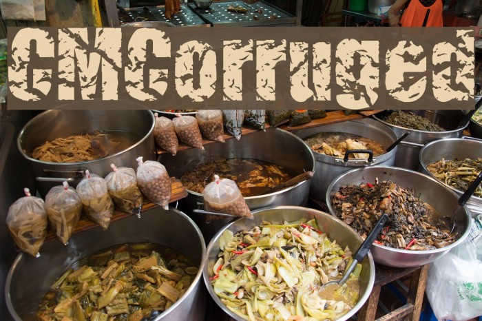 CMCorruged Caratteri examples
