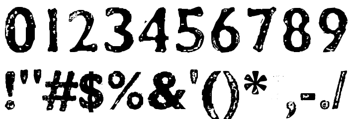 CMDestroyTwo Font Alte caractere