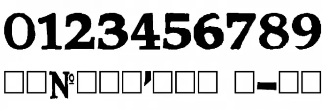 CMON NEAR Font OTHER CHARS