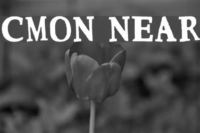 CMON NEAR Font examples