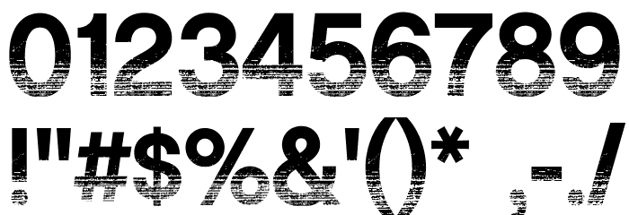CMSansSerifAged-Medium Font Alte caractere