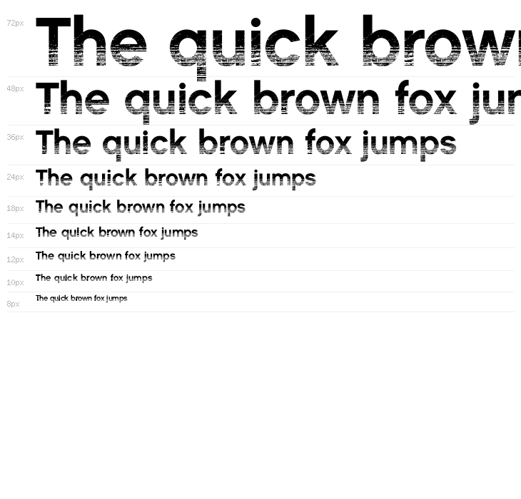 CMSansSerifAged-Medium Waterfall