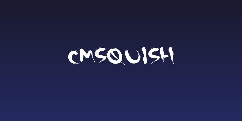 CMSquish Social Header