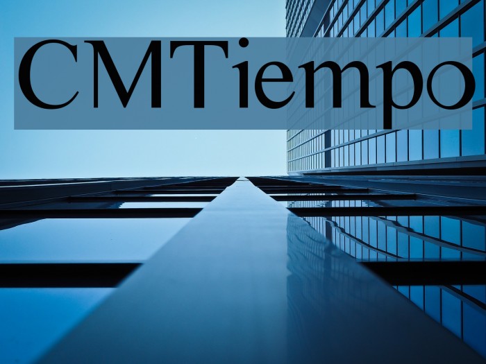 CMTiempo Font examples
