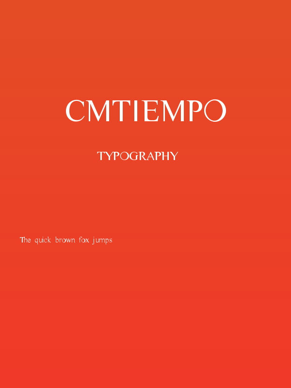 CMTiempo Poster