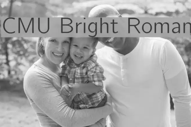 CMU Bright Roman Font examples