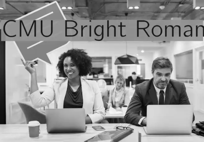 CMU Bright Roman Font examples
