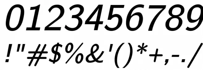 CMU Bright SemiBoldOblique Font OTHER CHARS