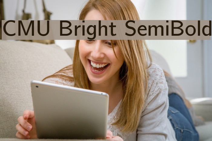 CMU Bright SemiBold Font examples