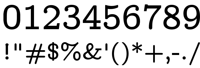 CMU Concrete Bold Font OTHER CHARS