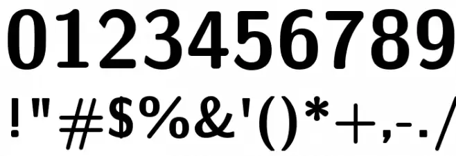 CMU Sans Serif Bold Font OTHER CHARS