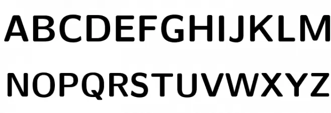 CMU Sans Serif Bold Fonte MAIÚSCULAS
