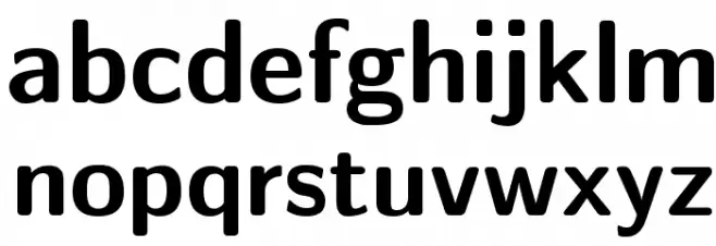 CMU Sans Serif Bold Fuentes MINÚSCULAS
