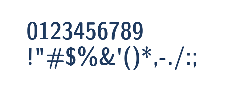 CMU Sans Serif Demi Condensed DemiCondensed Other Characters