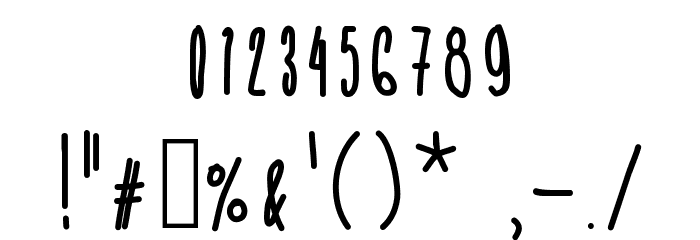CMonkeeBold Font OTHER CHARS