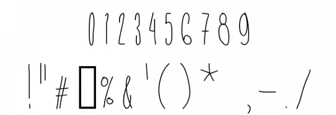 CMonkeeLight Font OTHER CHARS