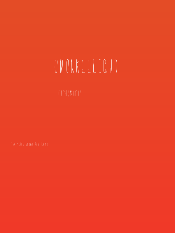 CMonkeeLight Poster