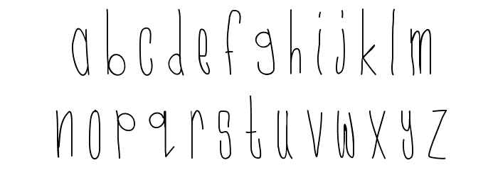 CMonkeeLight Font LOWERCASE
