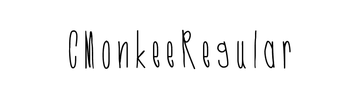 CMonkeeRegular  Descarca Fonturi Gratis