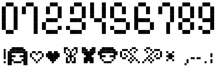 cmdreamit Font OTHER CHARS