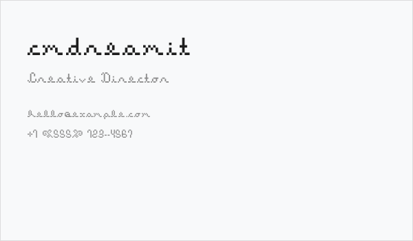 cmdreamit Business Card