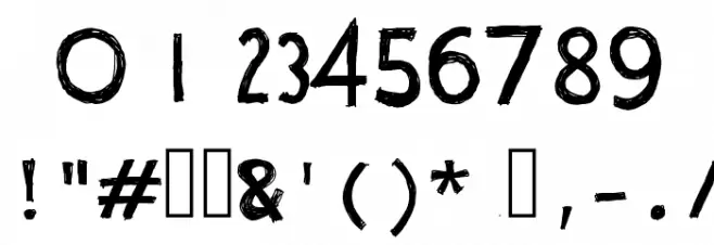 COALABEER Font OTHER CHARS