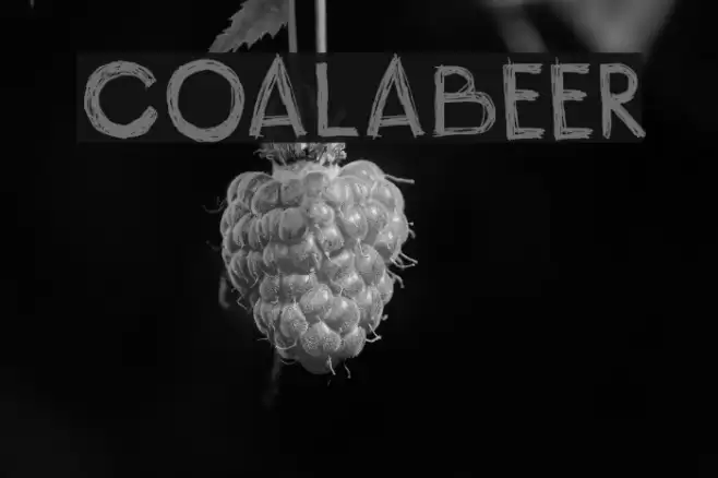 COALABEER Font examples