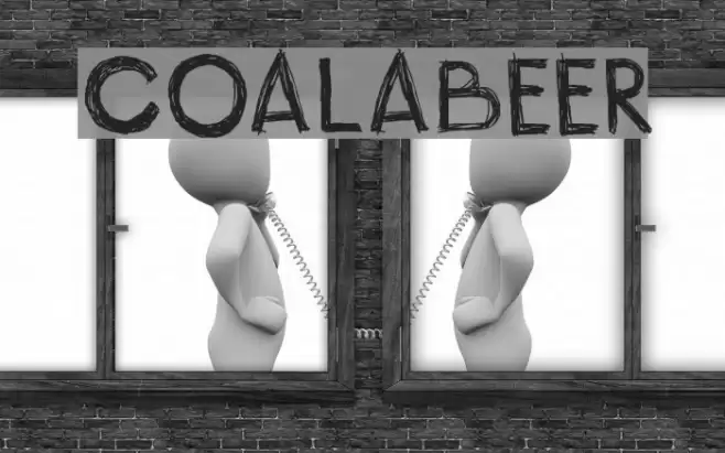 COALABEER Font examples