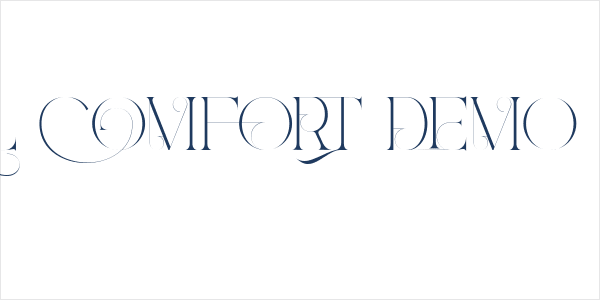 COASTAL COMFORT DEMO REGULAR Logo