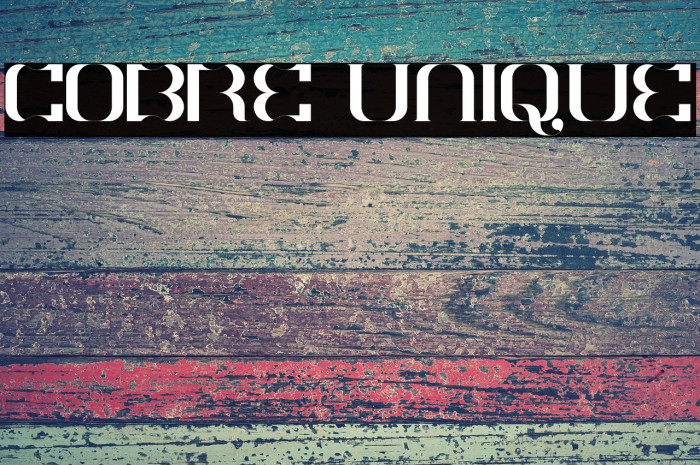 COBRE UNIQUE Example 3