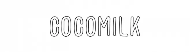 COCO MILK  font caratteri gratis