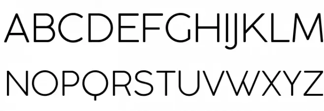 COCOGOOSE UltraLight Schriftart Groß