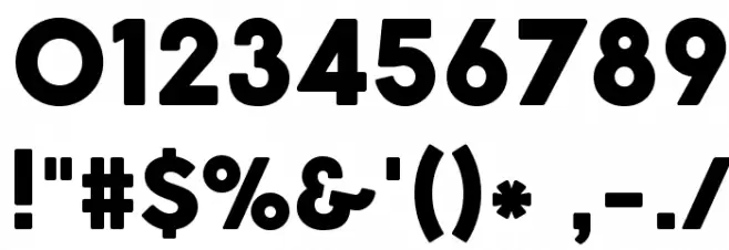 COCOGOOSE Font OTHER CHARS