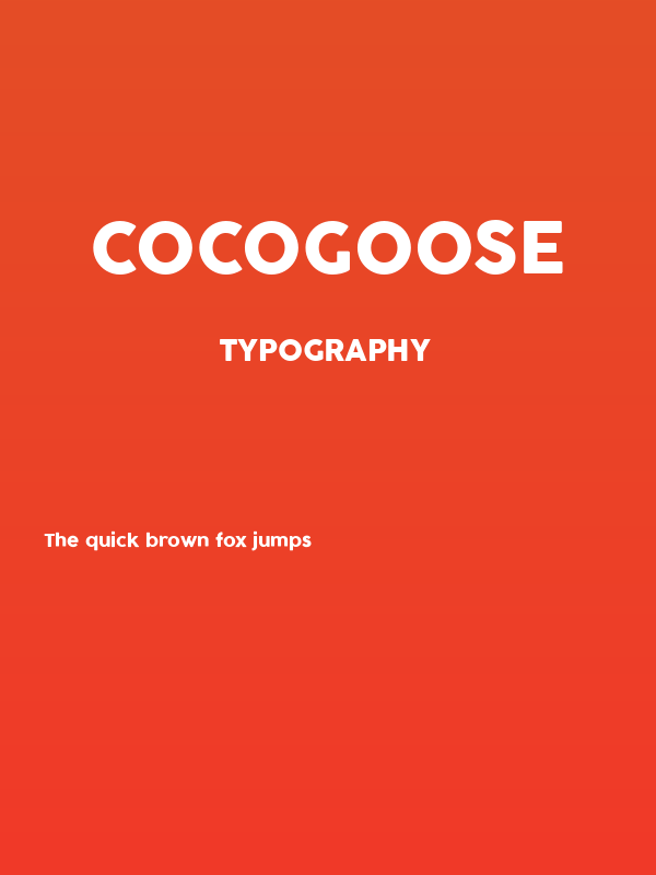 COCOGOOSE Poster