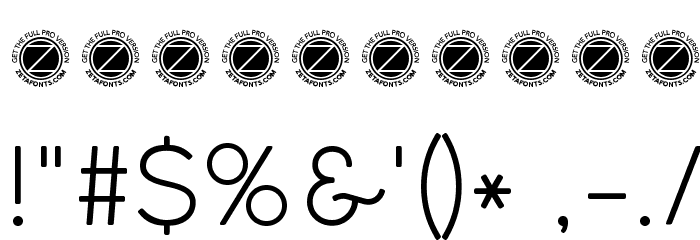COCOMAT Light Font OTHER CHARS